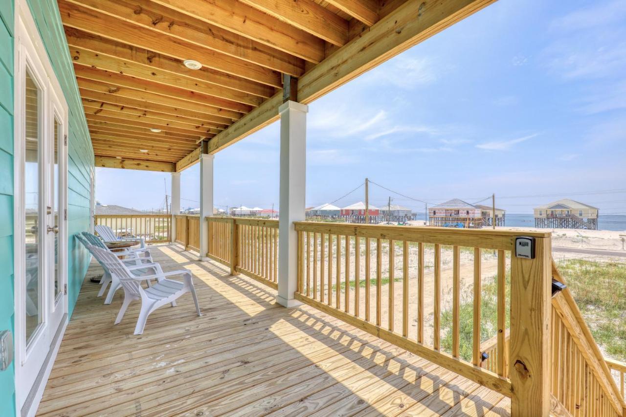 Salty Seahorse - Waterfront! Pet Friendly! Game Room, Pool Table, Beautiful Views - Room For The Whole Family Home Dauphin Island Eksteriør billede